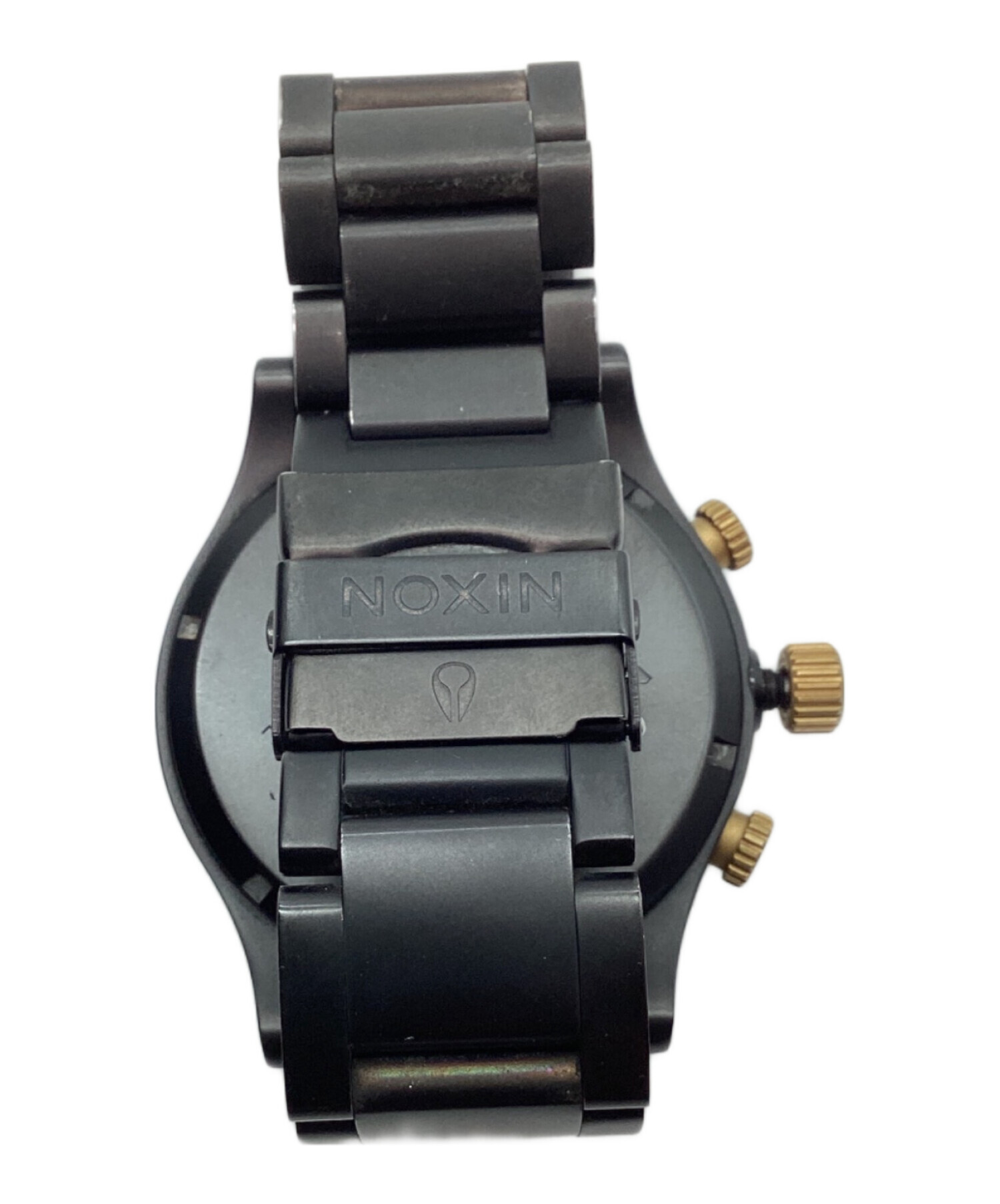 希少　NIXON 腕時計 本体 MURF ブラック　台付き 中古品 中古・古着通販】NIXON (ニクソン) 腕時計 ブラック×ゴールド