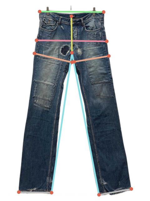 中古・古着通販】DOLCE & GABBANA (ドルチェ＆ガッバーナ) ダメージ