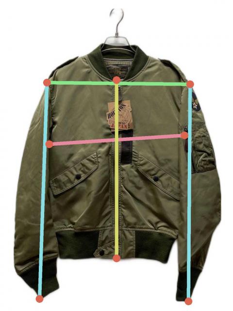 中古・古着通販】HOUSTON (ヒューストン) L-2 フライトジャケット