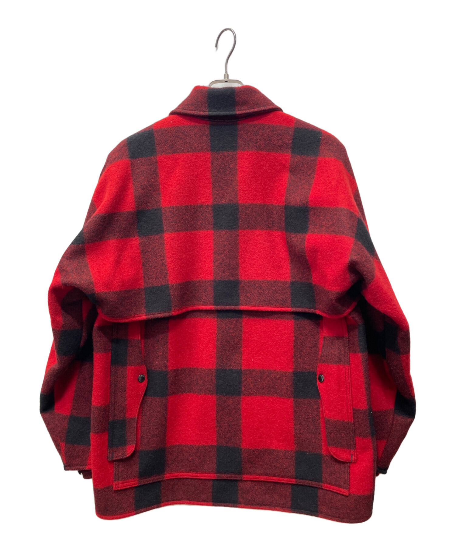 現行品超美品フィルソン FILSON マッキーノ クルーザージャケット赤黒 中古・古着通販】FILSON (フィルソン) マッキーノクルーザージャケット