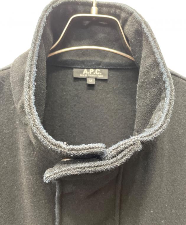 中古・古着通販】A.P.C. (アーペーセー) ミリタリーコート ブラック