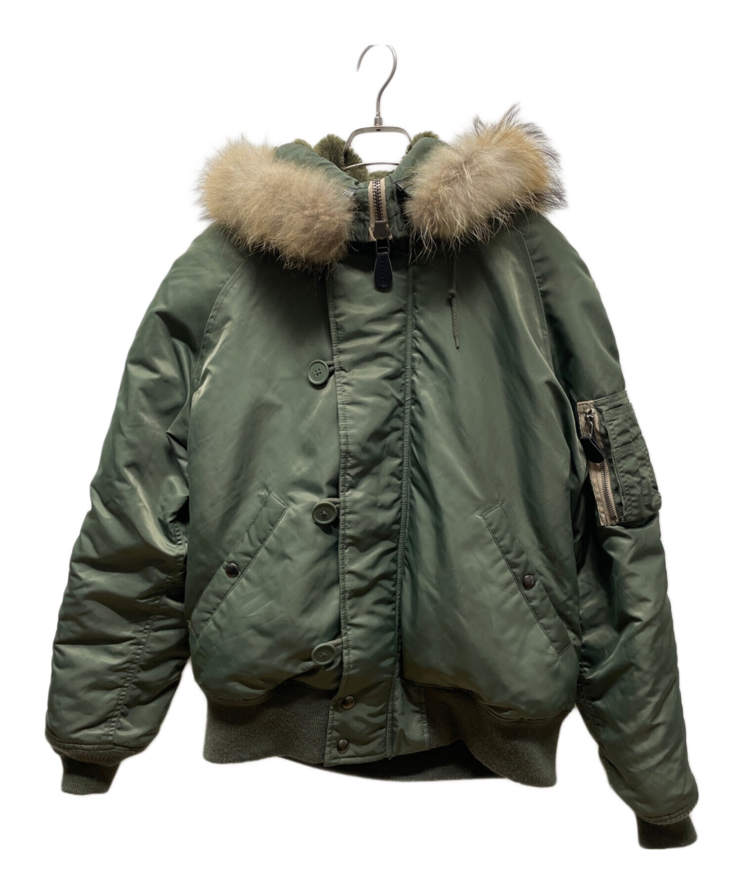 中古・古着通販】AVIREX (アヴィレックス) N-2Bジャケット オリーブ