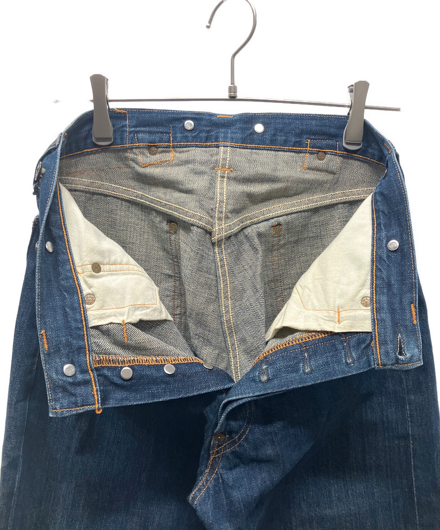 中古・古着通販】LEVI'S (リーバイス) 復刻201デニムパンツ インディゴ