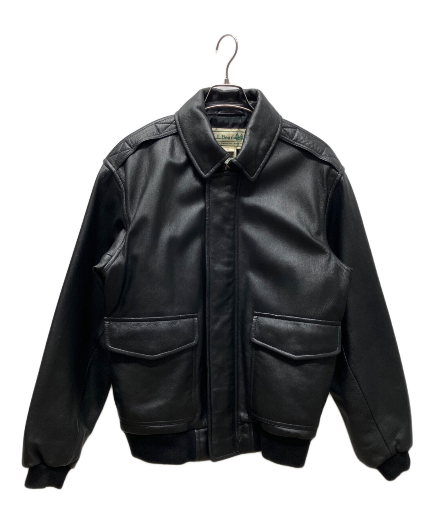 中古・古着通販】L.L.Bean (エルエルビーン) A-2レザージャケット 中古・古着通販】L.L.Bean (エルエルビーン) A-2レザージャケット