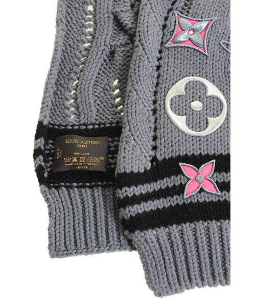 中古・古着通販】LOUIS VUITTON (ルイヴィトン) マフラー グレー