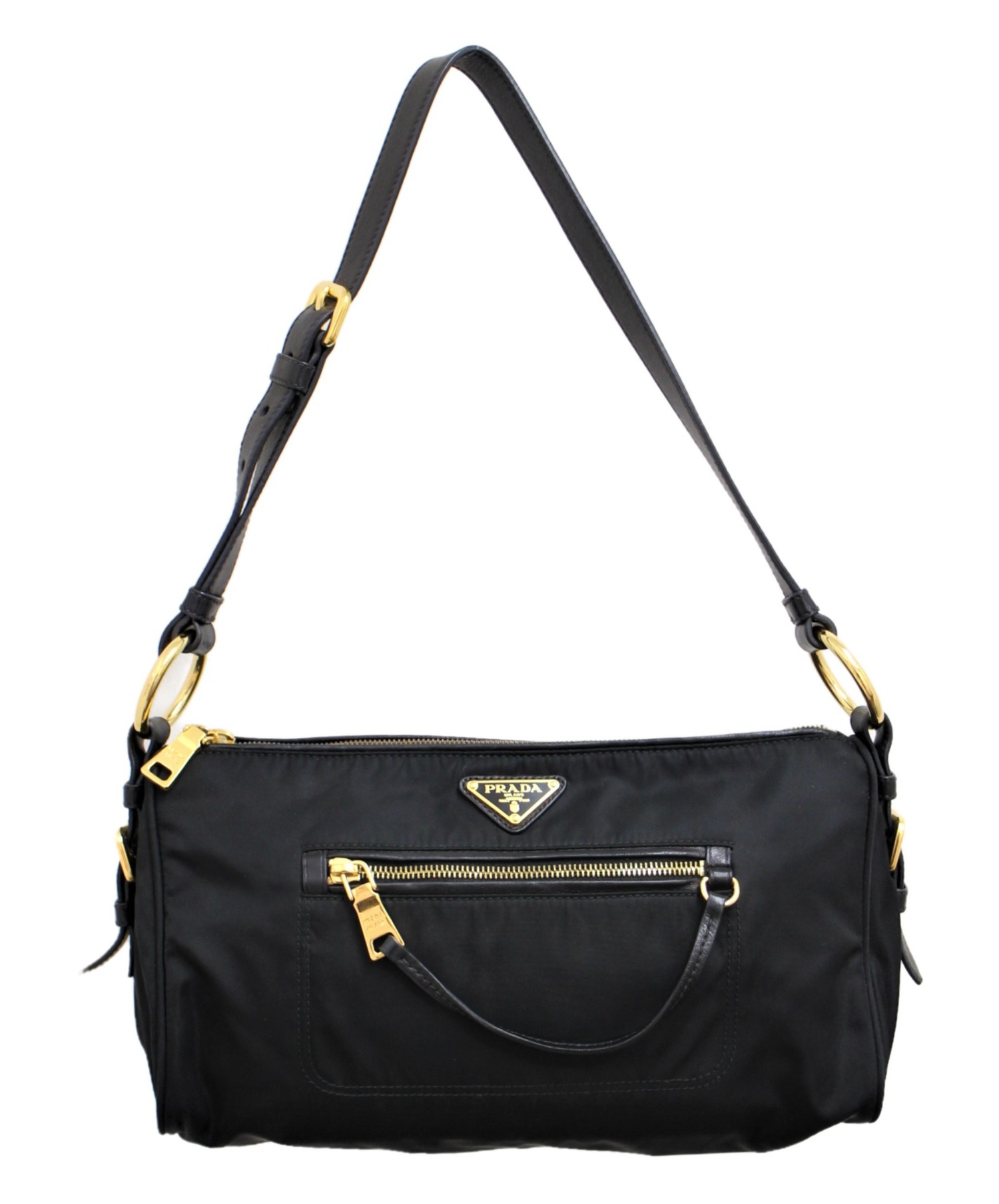 中古・古着通販】PRADA (プラダ) ナイロンワンショルダーバッグ 