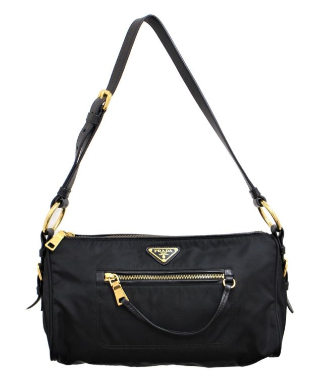 中古・古着通販】PRADA (プラダ) ナイロンワンショルダーバッグ