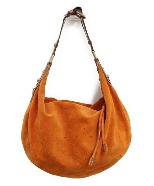 ルイヴィトン モノグラムオナタ M95122オナタPM スエードショルダーバッグ 中古・古着通販】LOUIS VUITTON (ルイヴィトン) オナタPM ブラウン