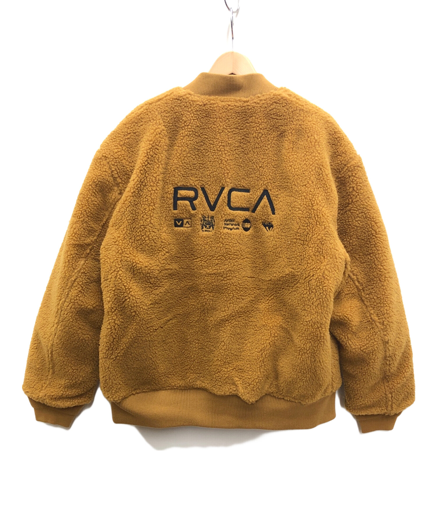 RVCAボアリバーシブルブルゾン（値下げ RVCA リバーシブルジャケット 