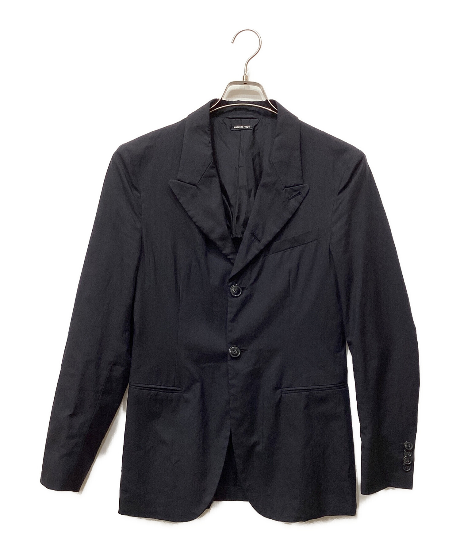 ジョルジオアルマーニ　2Bテーラードジャケット　黒　古着. 中古・古着通販】GIORGIO ARMANI (ジョルジョアルマーニ) テーラード