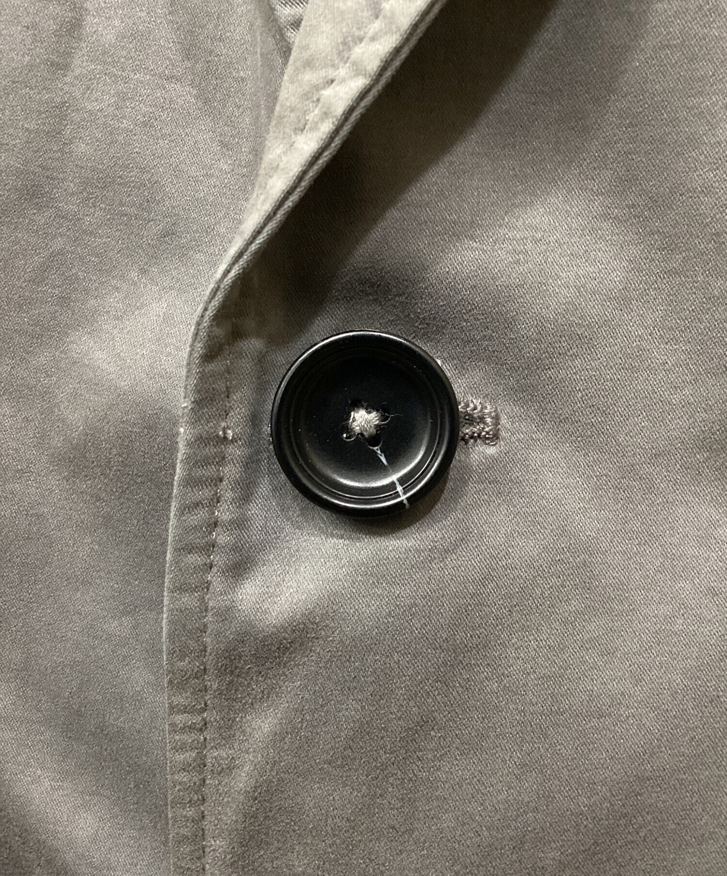 中古・古着通販】ZEGNA (ゼニア) テーラードジャケット グレー サイズ