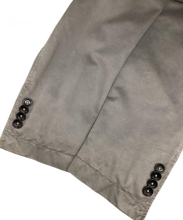 中古・古着通販】ZEGNA (ゼニア) テーラードジャケット グレー サイズ