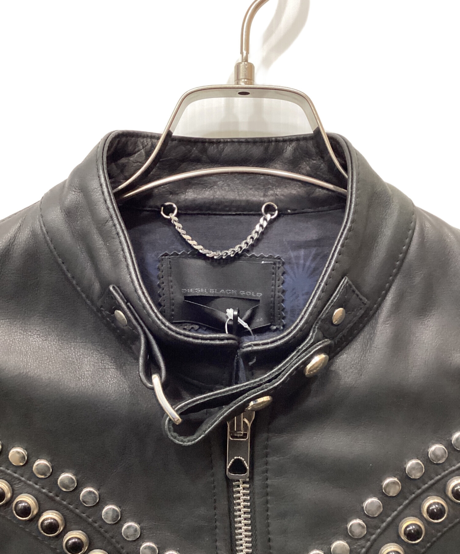 イーグルフライ様 DIESEL BLACK GOLD ライダース 中古・古着通販】DIESEL Black Gold (ディーゼル ブラック ゴールド