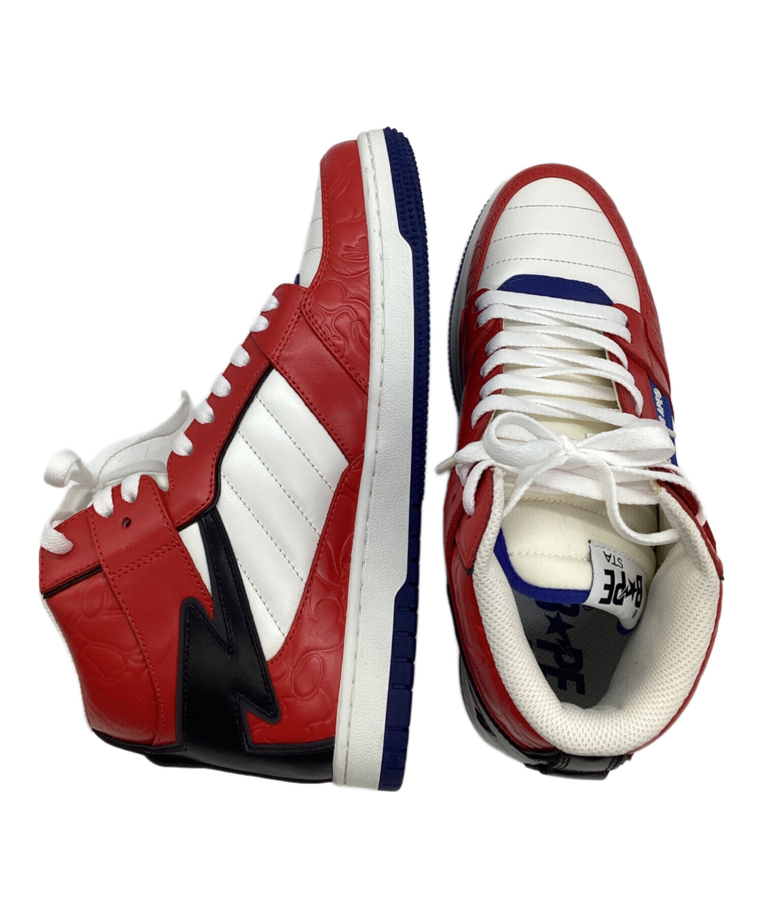 【中古】A BATHING APE アベイシングエイプ スニーカ- 中古・古着通販】A BATHING APE (ア ベイシング エイプ) ハイカット