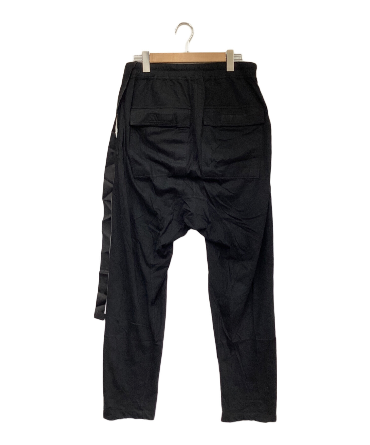 リックオウエンス　ダークシャドウ　RIG素材　定番　サルエルパンツ　L DUST Rick Owens】【ダークシャドウ】【DRAWSTRING LONG】【ダスト】リック
