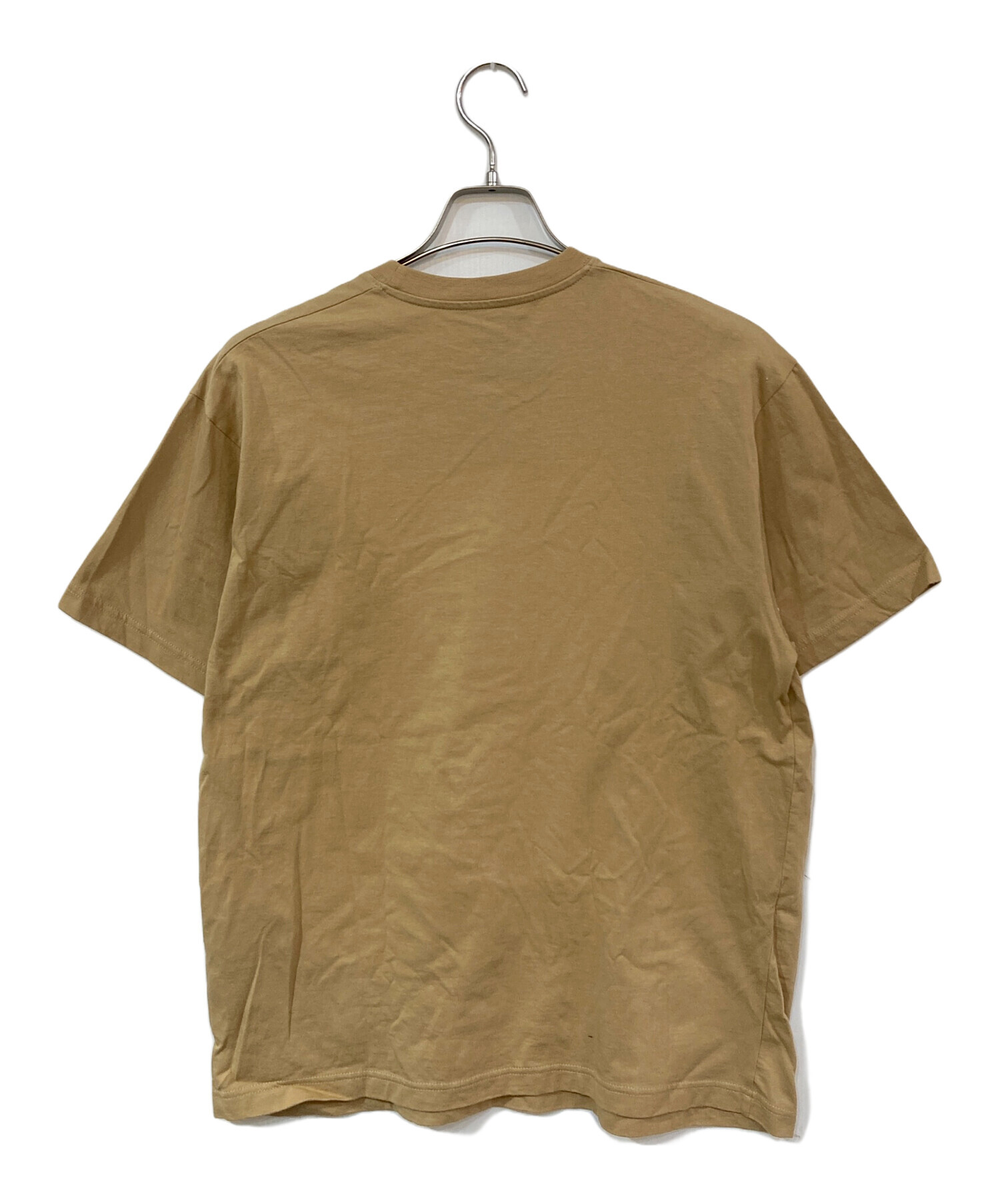 中古・古着通販】GUCCI (グッチ) ロゴプリントTシャツ ブラウン サイズ 