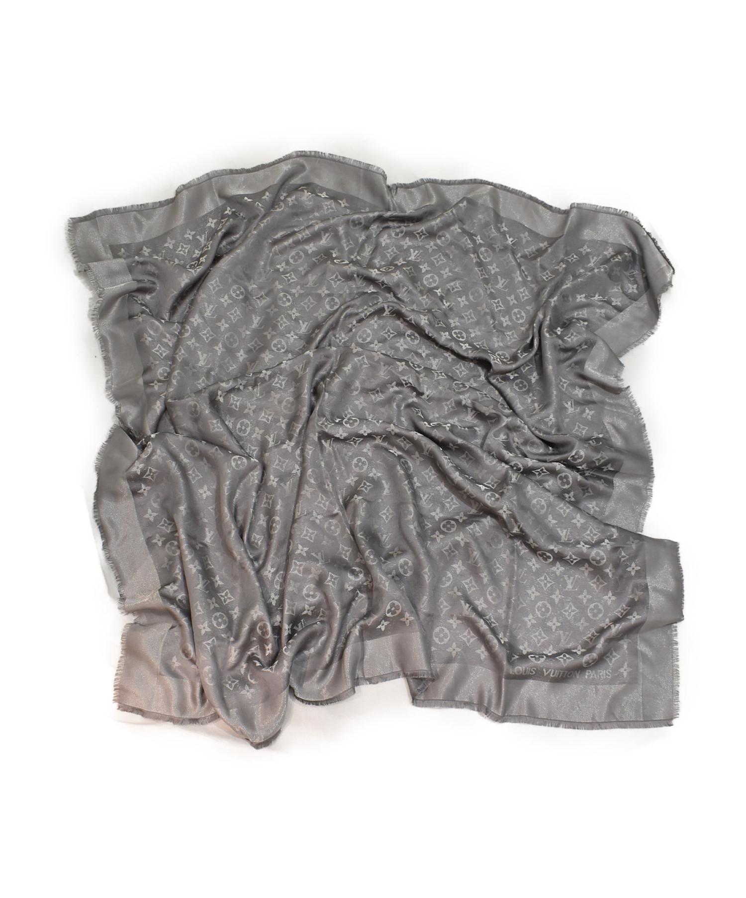 中古・古着通販】LOUIS VUITTON (ルイヴィトン) 大判ストール グレー