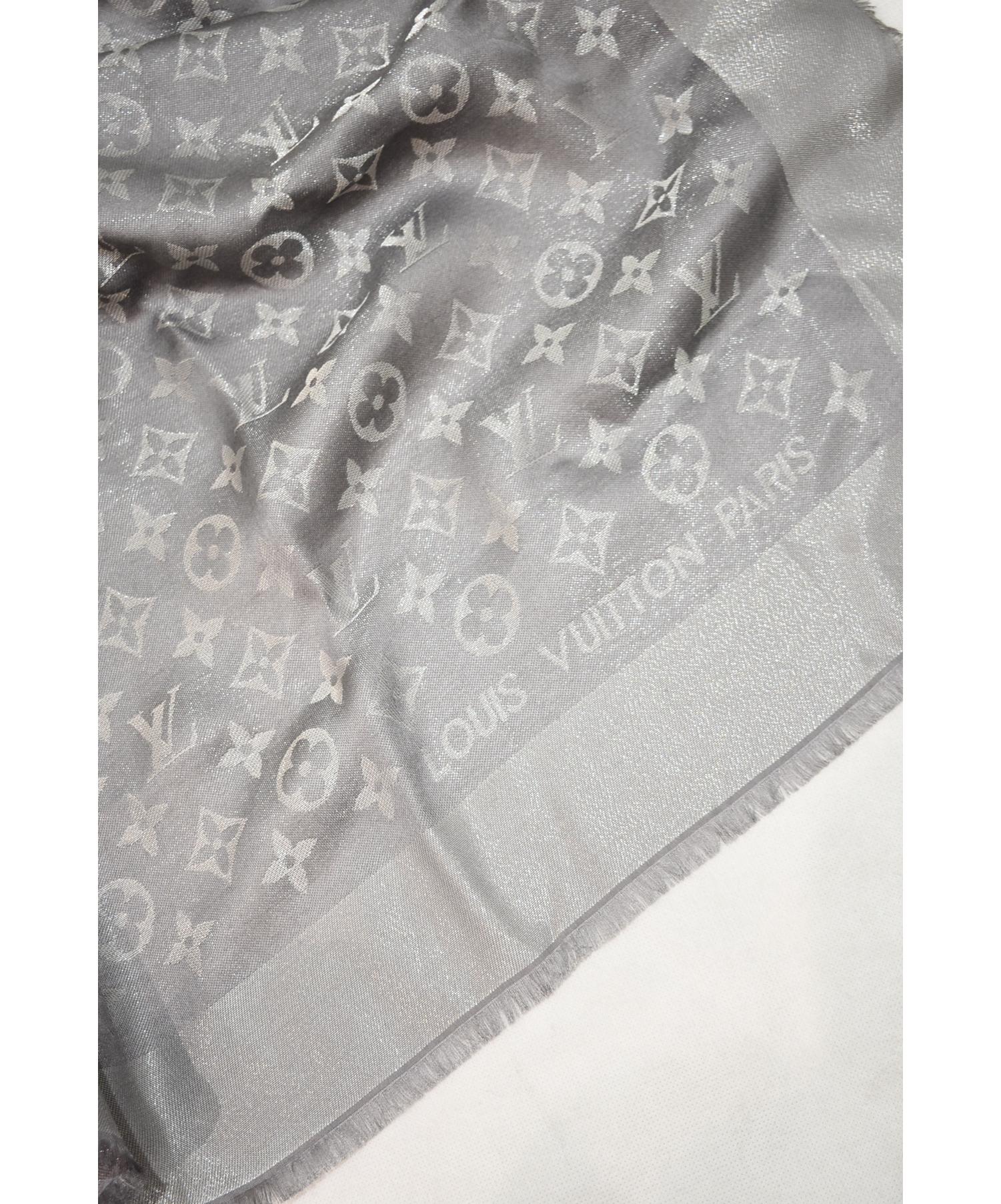 中古・古着通販】LOUIS VUITTON (ルイヴィトン) 大判ストール グレー