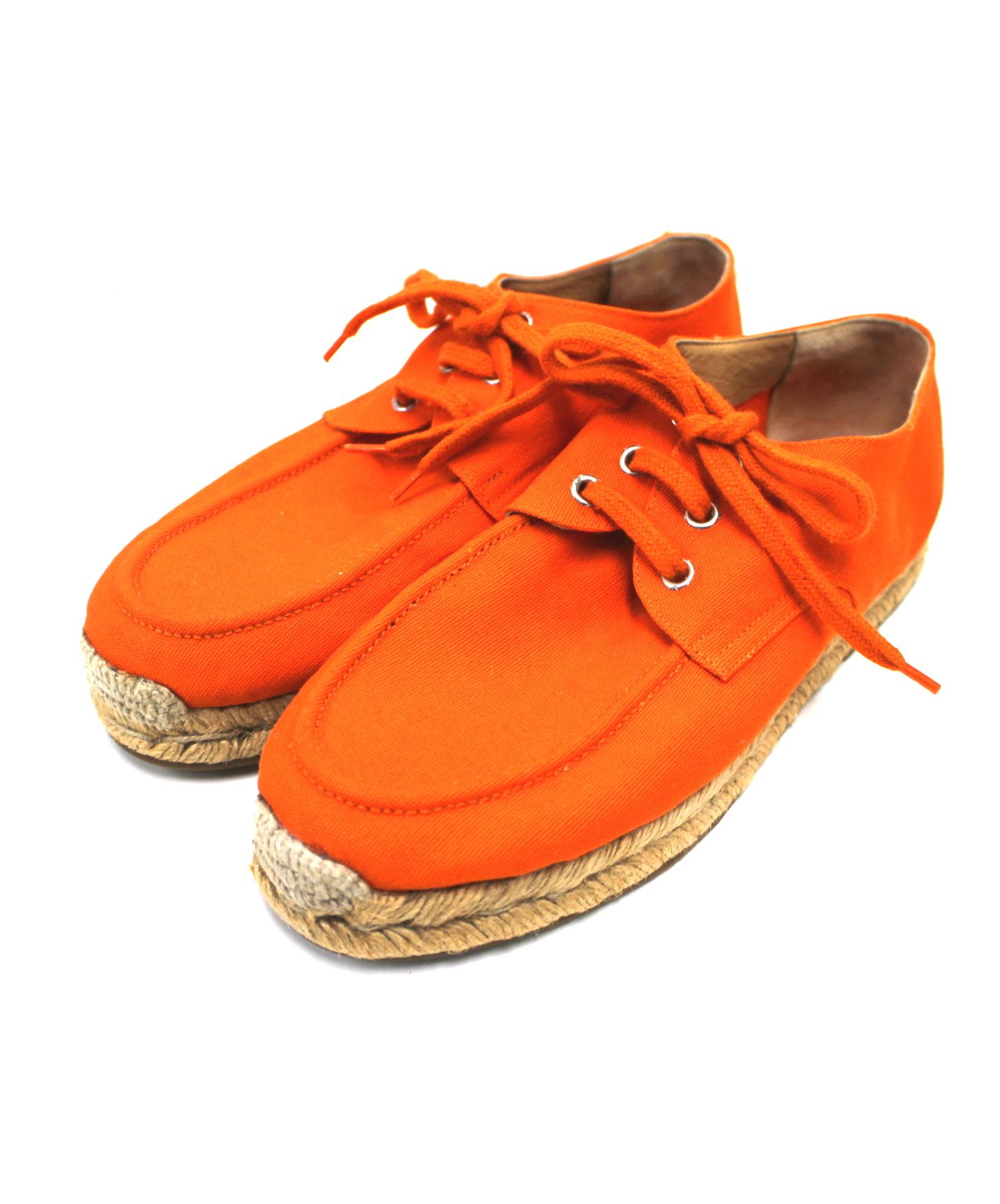 中古・古着通販】HERMES (エルメス) キャンバススニーカー サイズ:39 