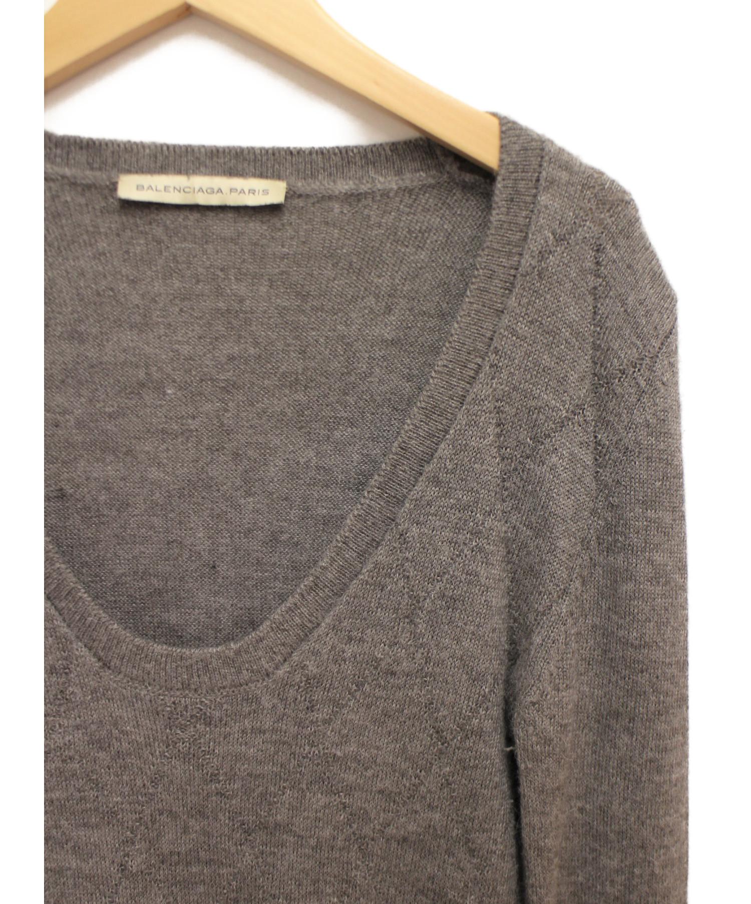 中古・古着通販】BALENCIAGA (バレンシアガ) ニットワンピース サイズ 
