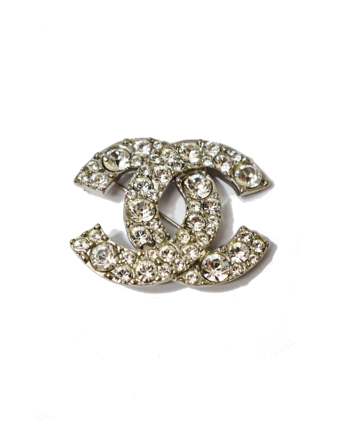 中古・古着通販】CHANEL (シャネル) COCOラインストーンブローチ