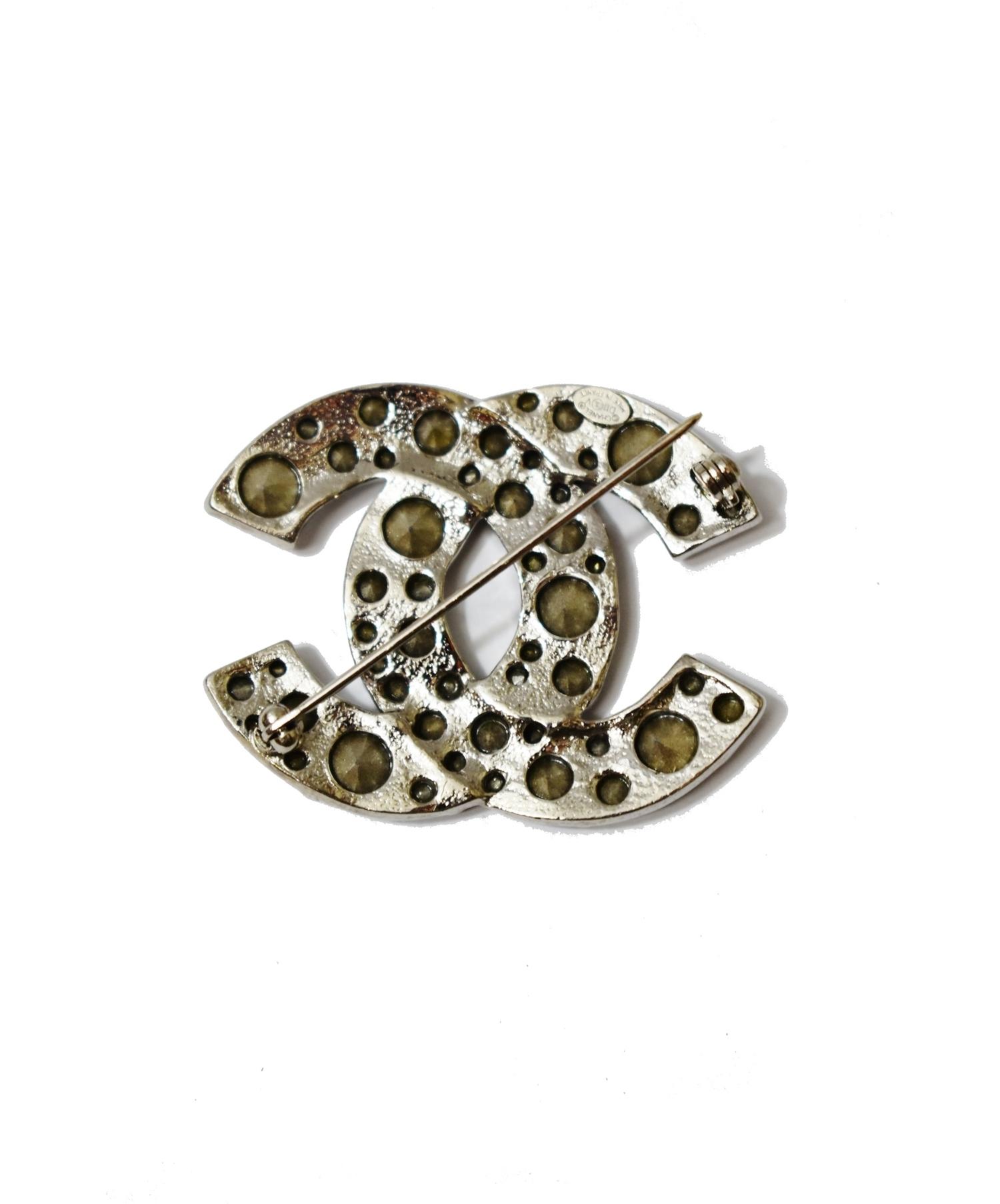 中古・古着通販】CHANEL (シャネル) COCOラインストーンブローチ