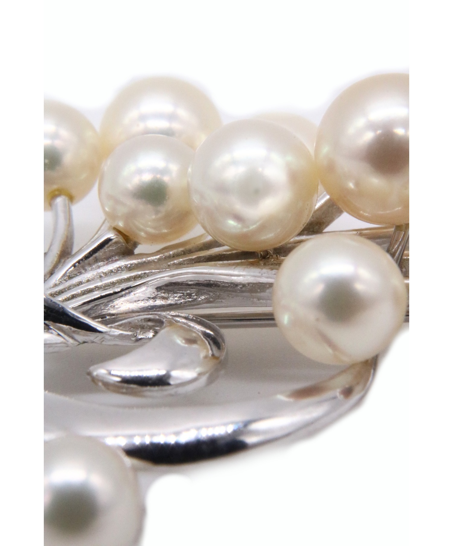 中古・古着通販】MIKIMOTO (ミキモト) パールブローチ サイズ:- K14WG