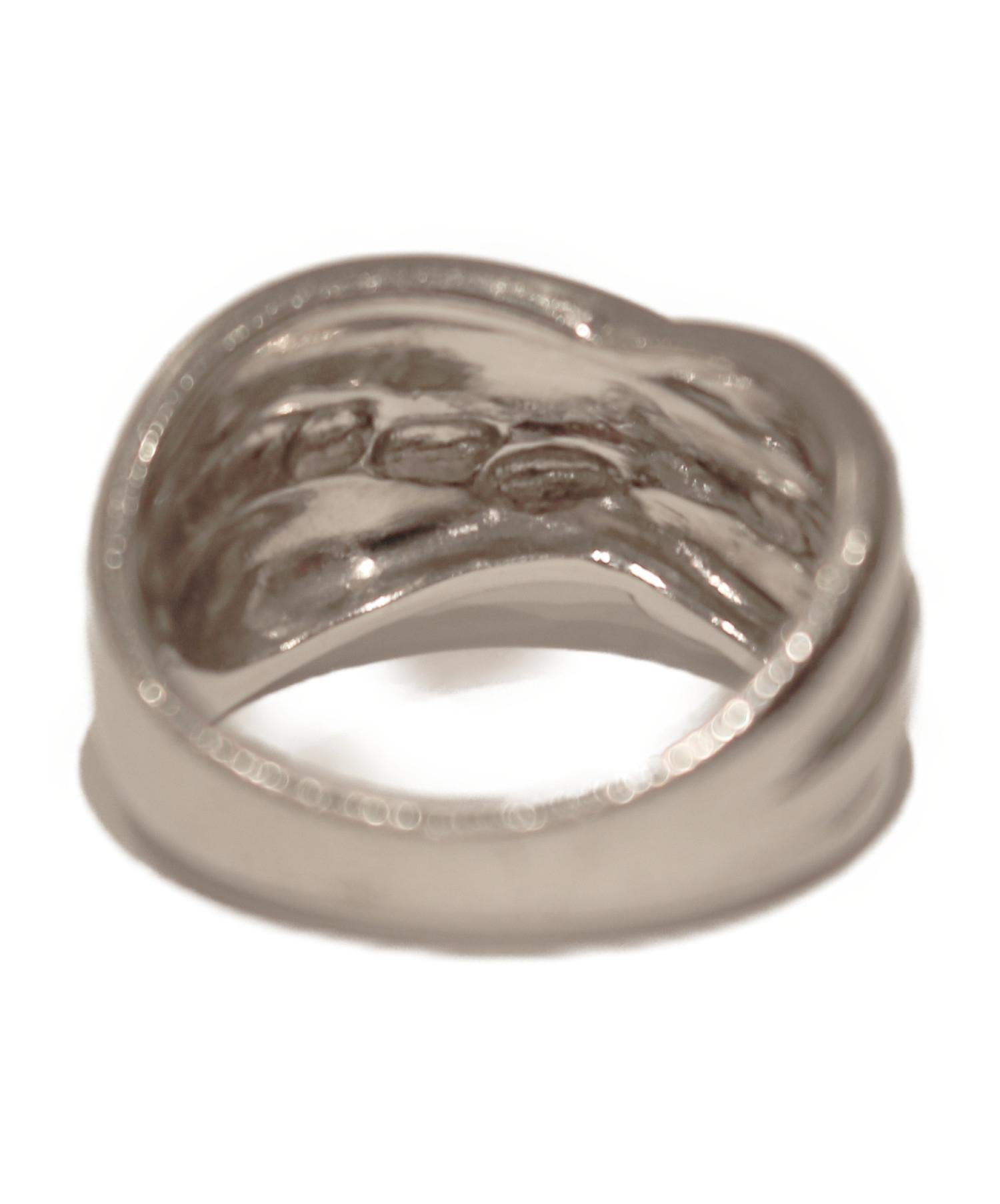 セリーヌ　プラチナ　リング 中古・古着通販】CELINE (セリーヌ) ヴィンテージプラチナリング