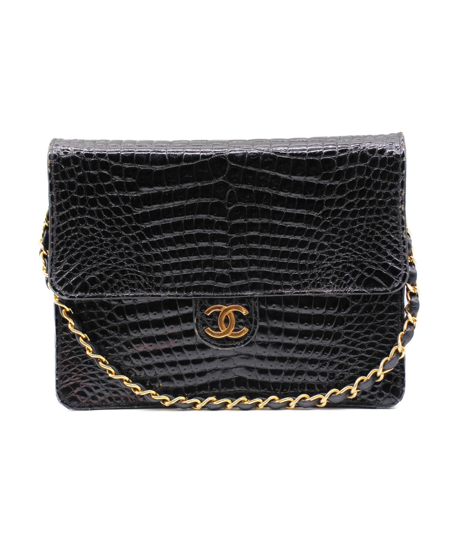 中古・古着通販】CHANEL (シャネル) チェーンショルダーバッグ