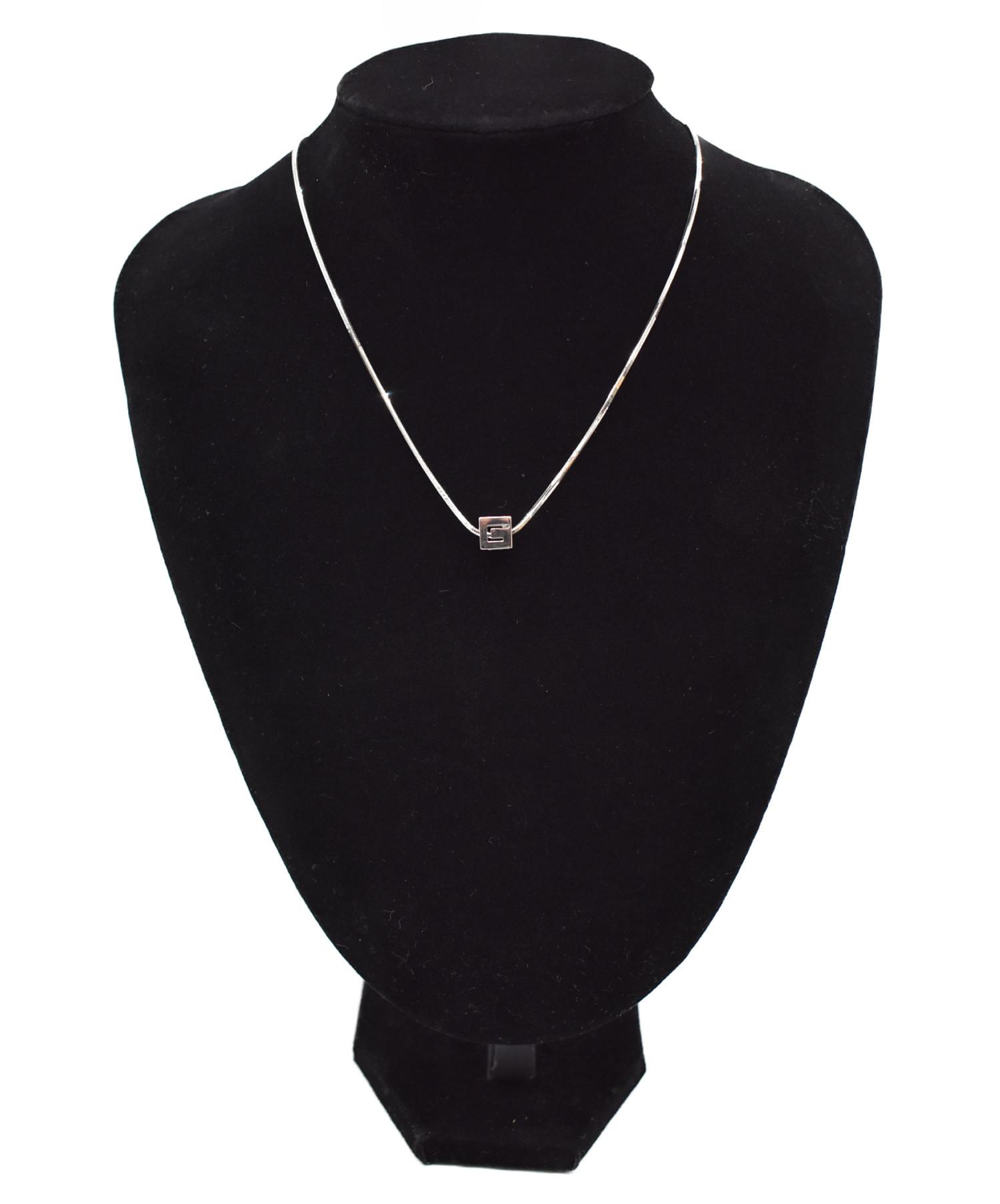 中古・古着通販】GUCCI (グッチ) Gキューブネックレス 50018004891334