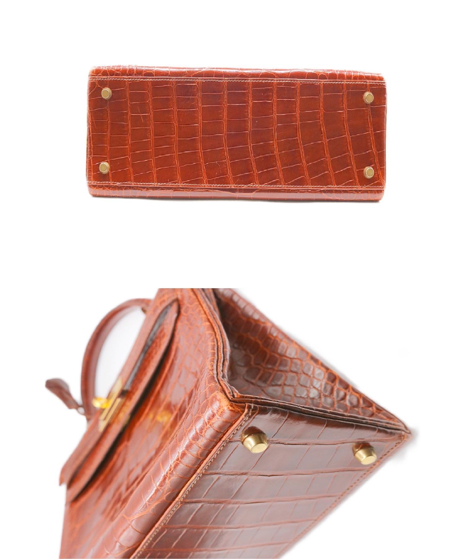 中古・古着通販】HERMES (エルメス) ケリーバッグ32 ブラウン サイズ 