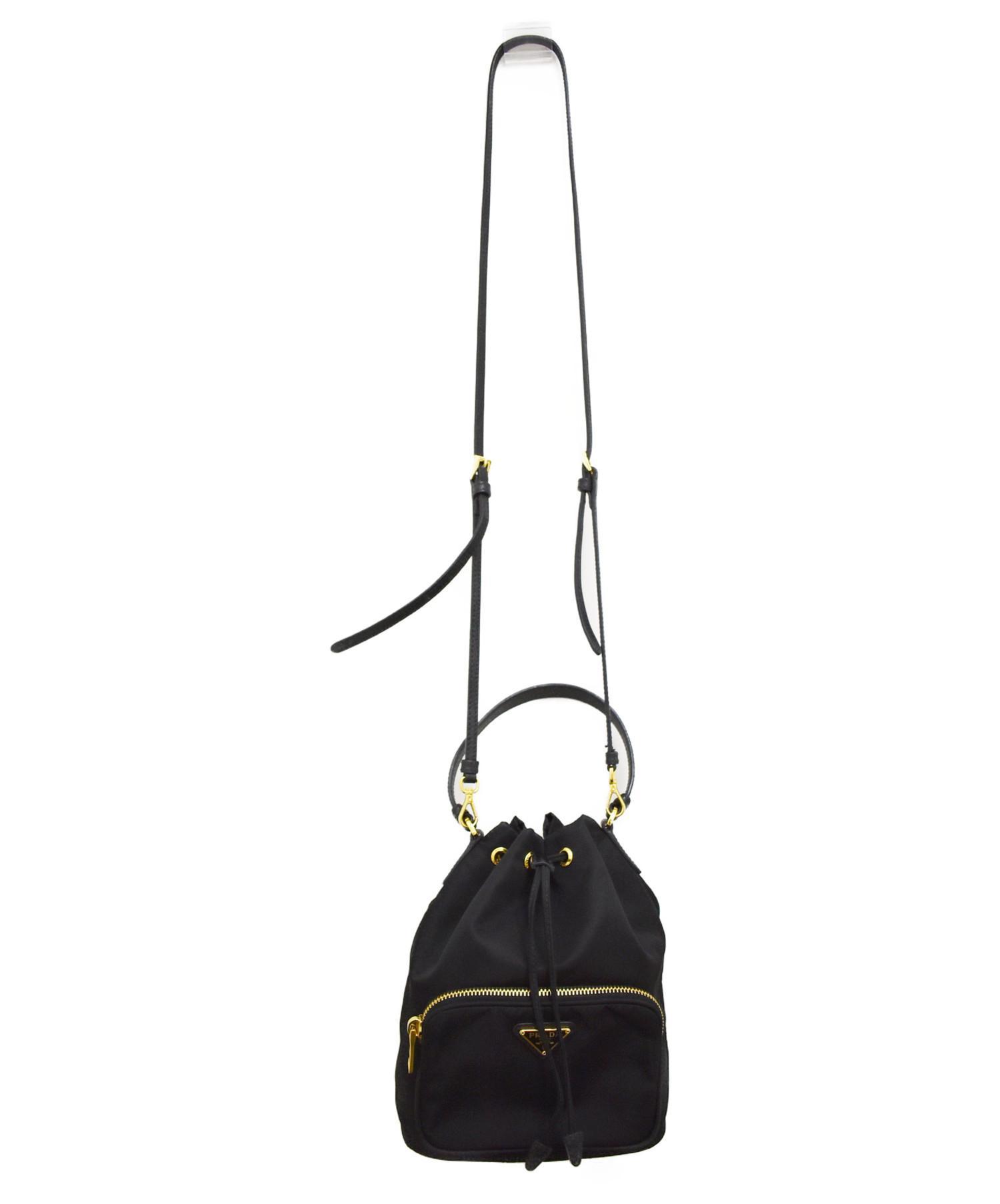 プラダ リナイロン･巾着2WAY  【Bランク】【中古】 PRADA（プラダ） リナイロン・巾着2WAY Bランク. : 質屋さのや Yahoo