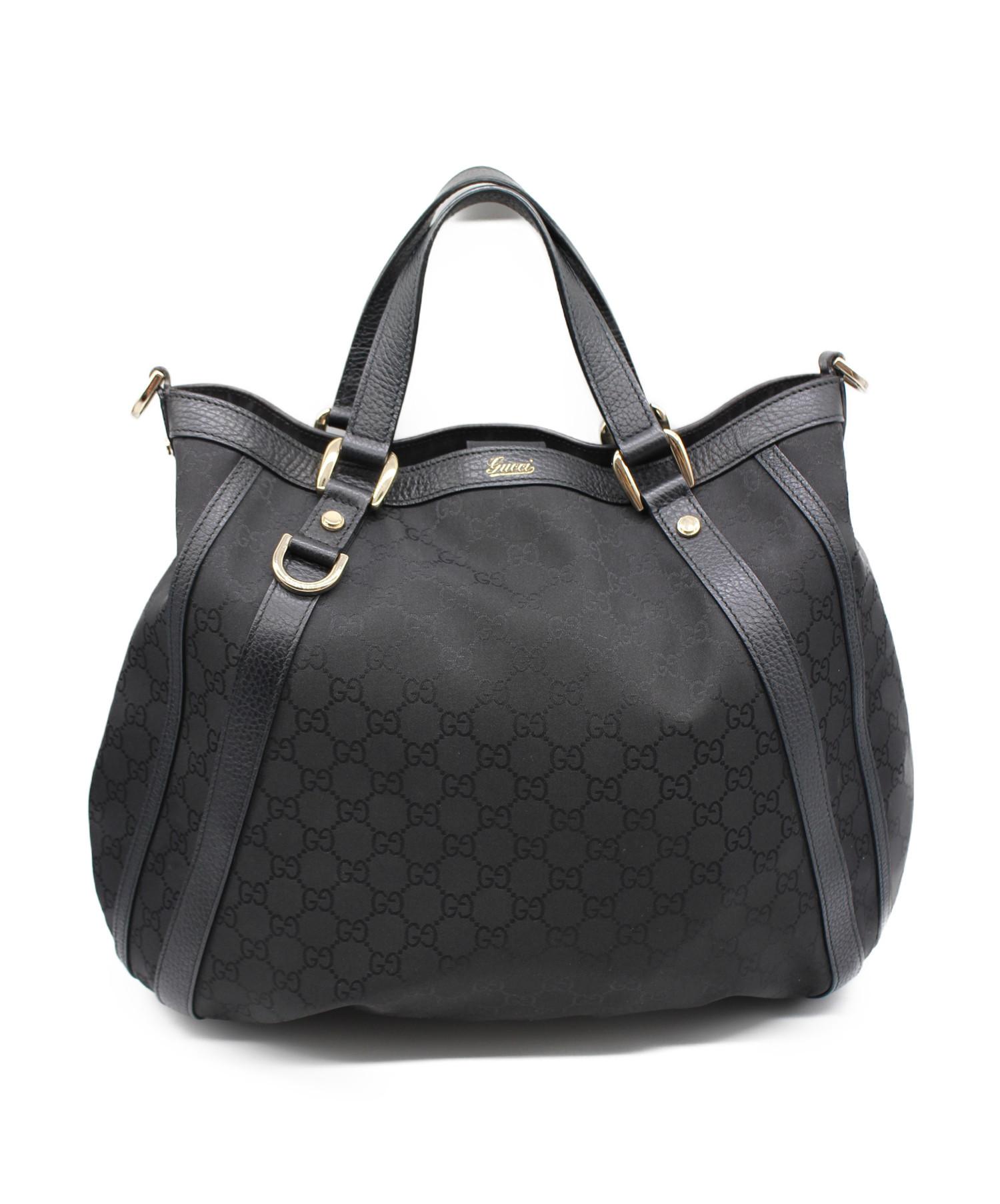 中古・古着通販】GUCCI (グッチ) GGナイロン/ハンドバッグ GG 268641 