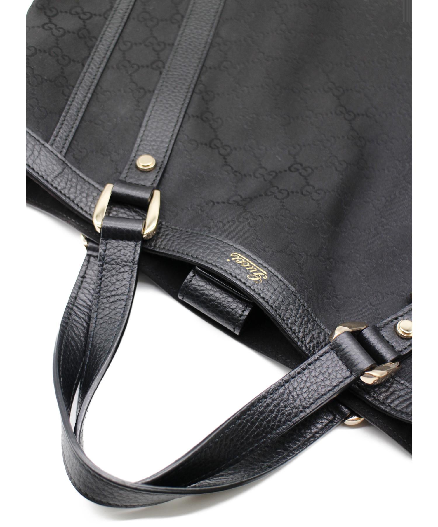 中古・古着通販】GUCCI (グッチ) GGナイロン/ハンドバッグ GG 268641 