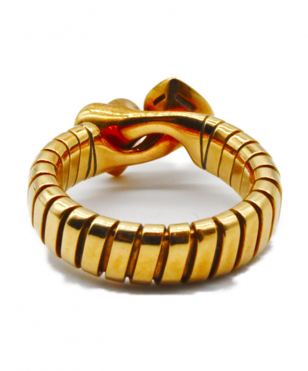 中古・古着通販】BVLGARI (ブルガリ) トゥボガスリング K18YG