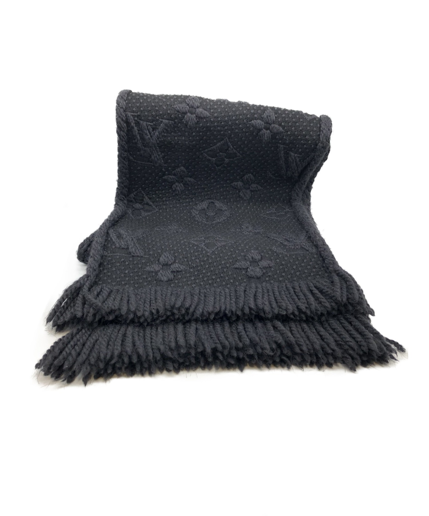 中古・古着通販】LOUIS VUITTON (ルイヴィトン) ロゴウールマフラー