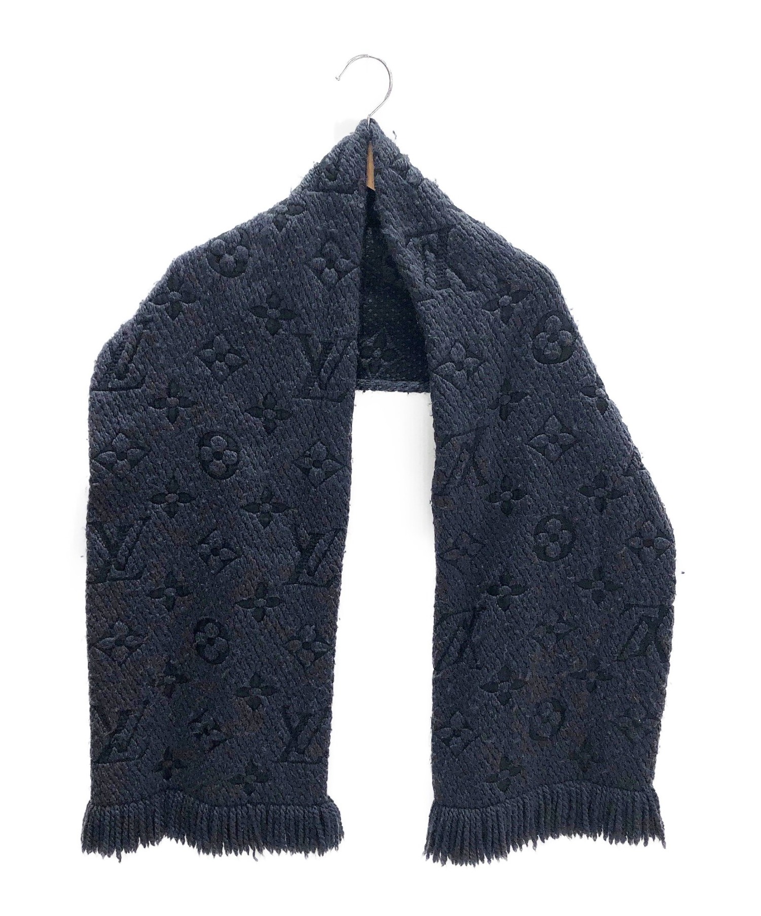 中古・古着通販】LOUIS VUITTON (ルイヴィトン) ロゴウールマフラー