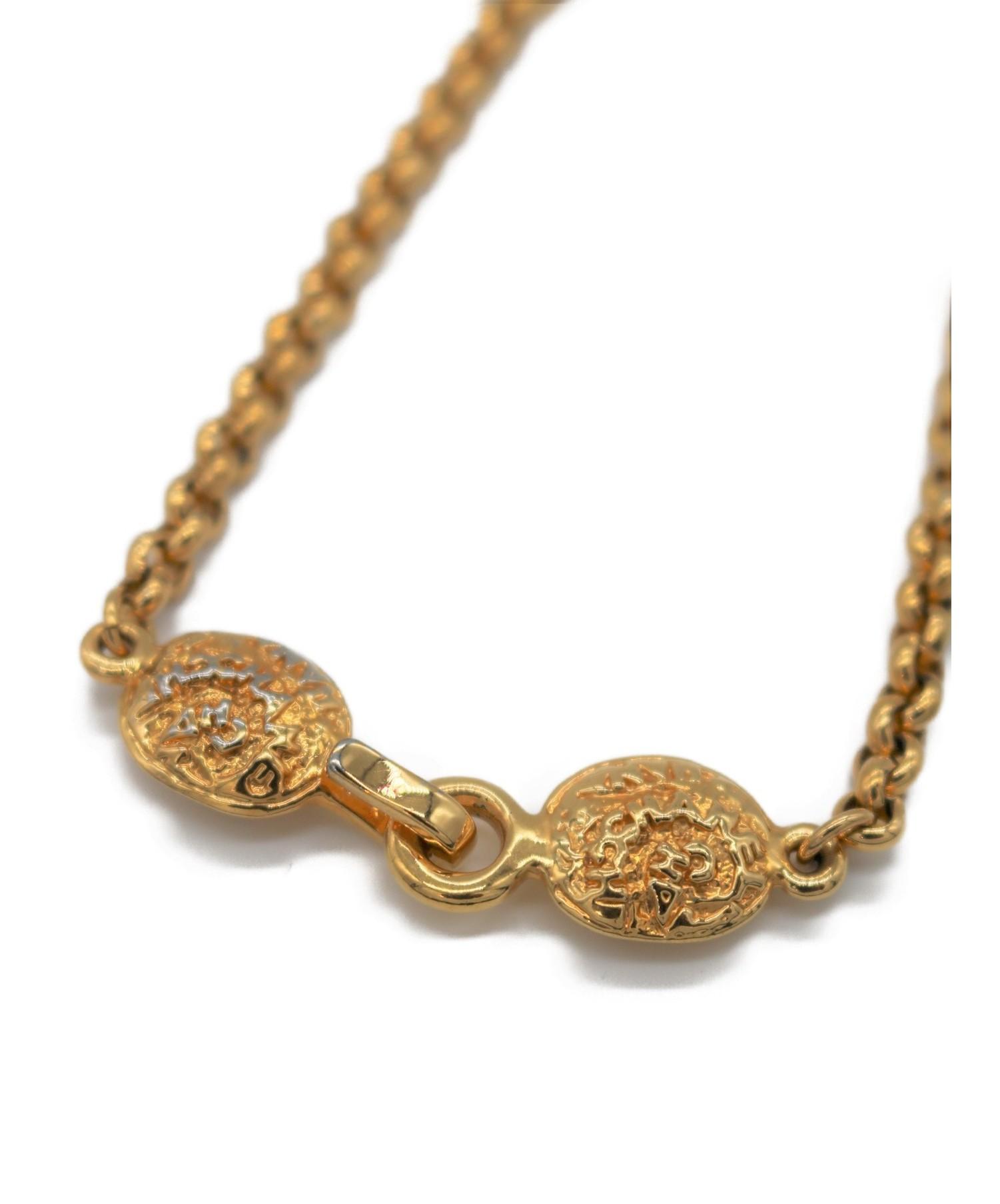 中古・古着通販】CHANEL (シャネル) ロングネックレス ゴールド サイズ