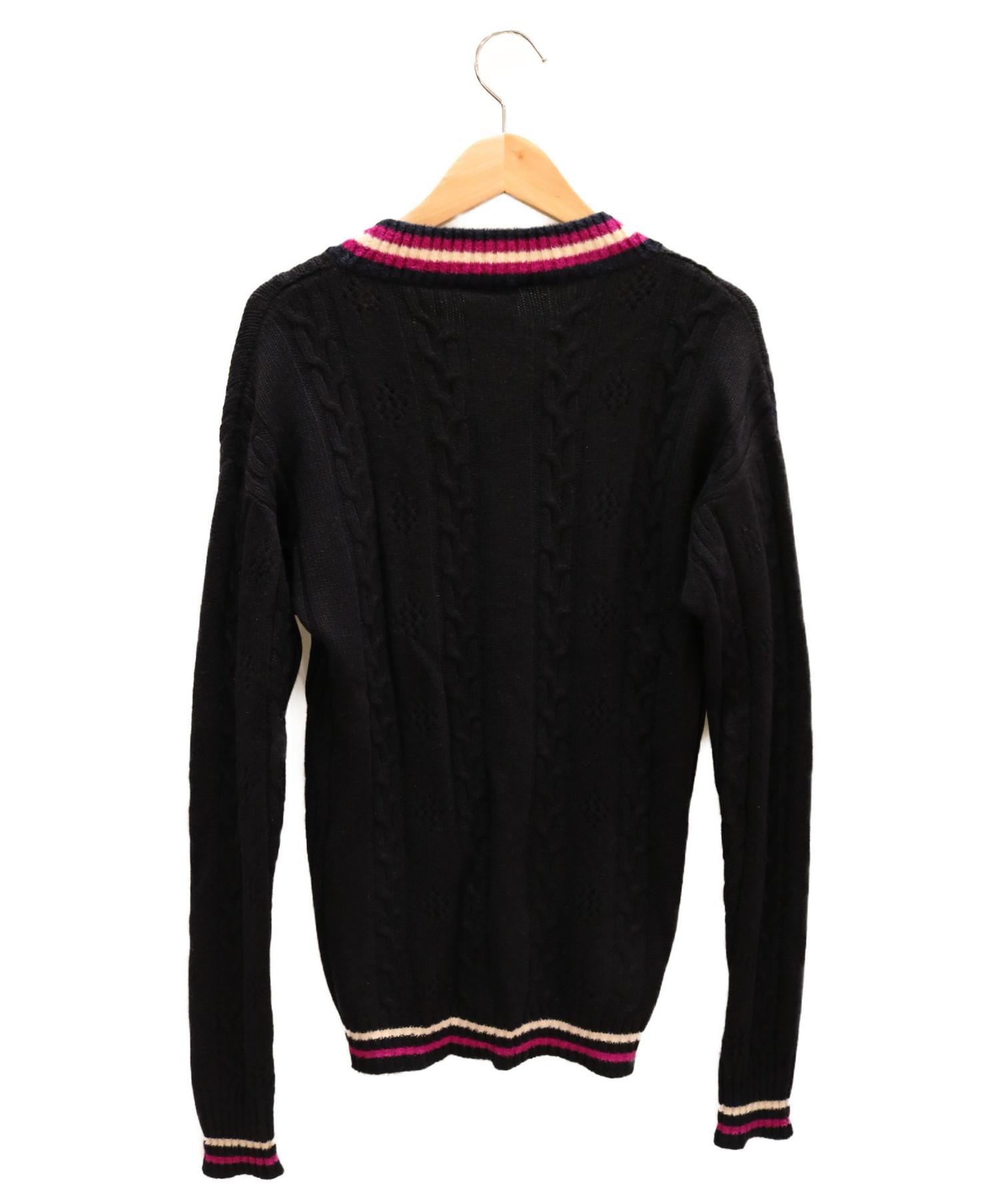 CHANEL カシミヤ ニット ワッペン ワンピース♪ CHANEL カシミヤ ニット ワッペン ワンピース♪ シャネル(CHANEL