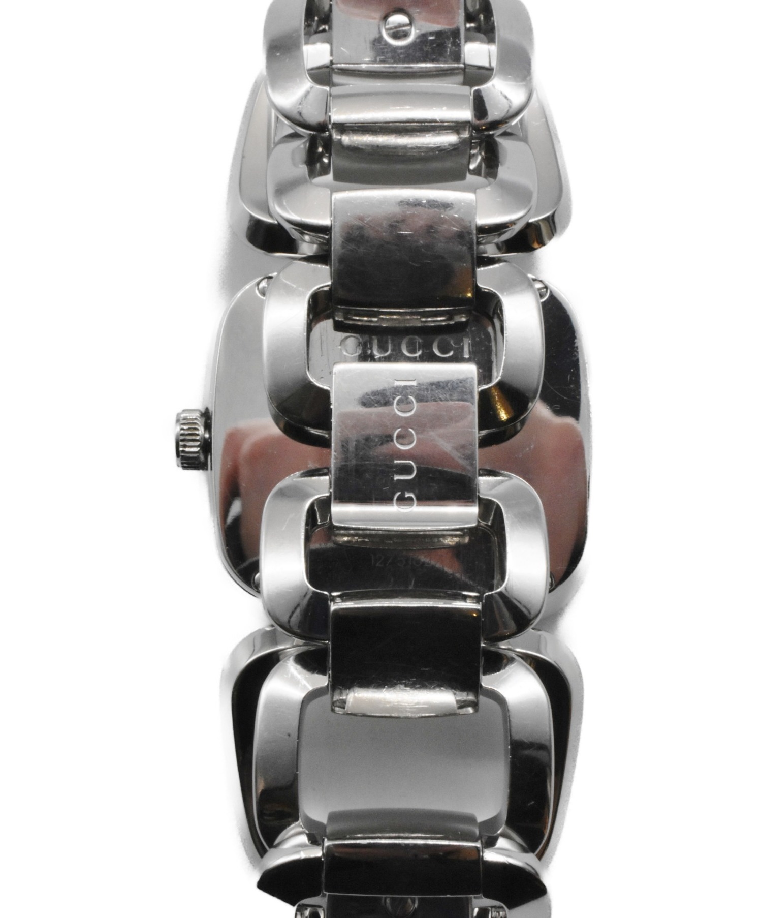 中古・古着通販】GUCCI (グッチ) 125.4 ネイビー サイズ:- クォーツ 