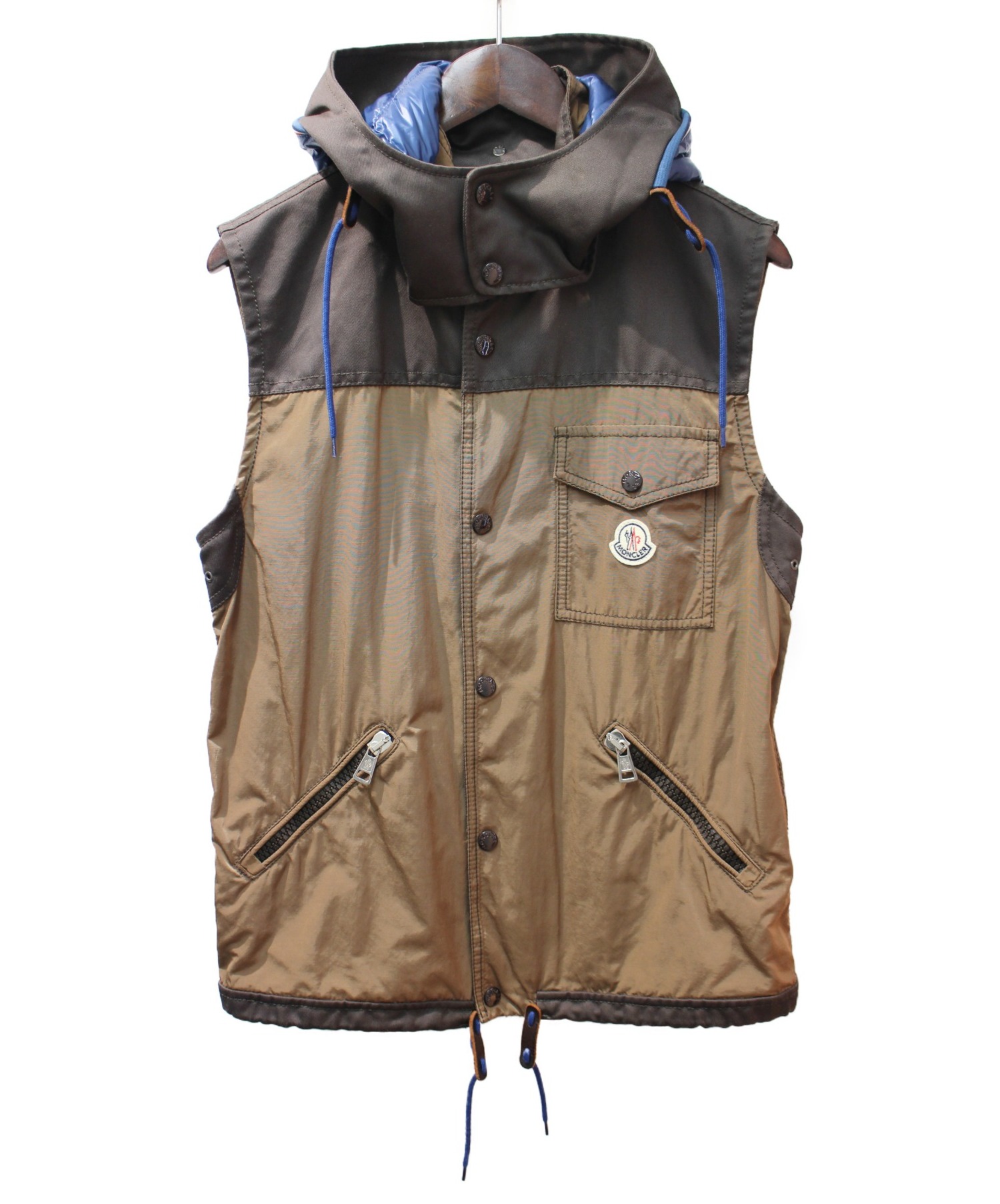 中古・古着通販】MONCLER (モンクレール) ダウンベスト/MORITZ