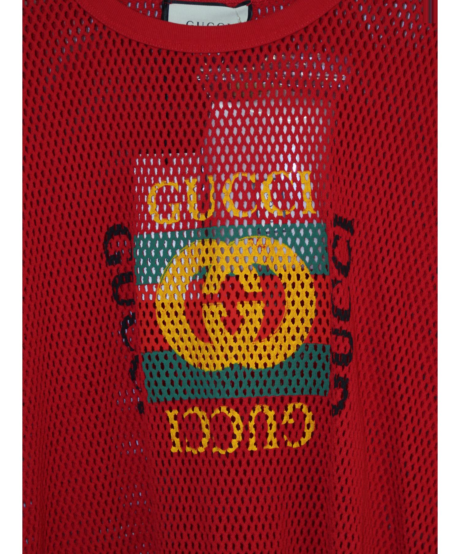 中古・古着通販】GUCCI (グッチ) オールドヴィンテージメッシュTシャツ