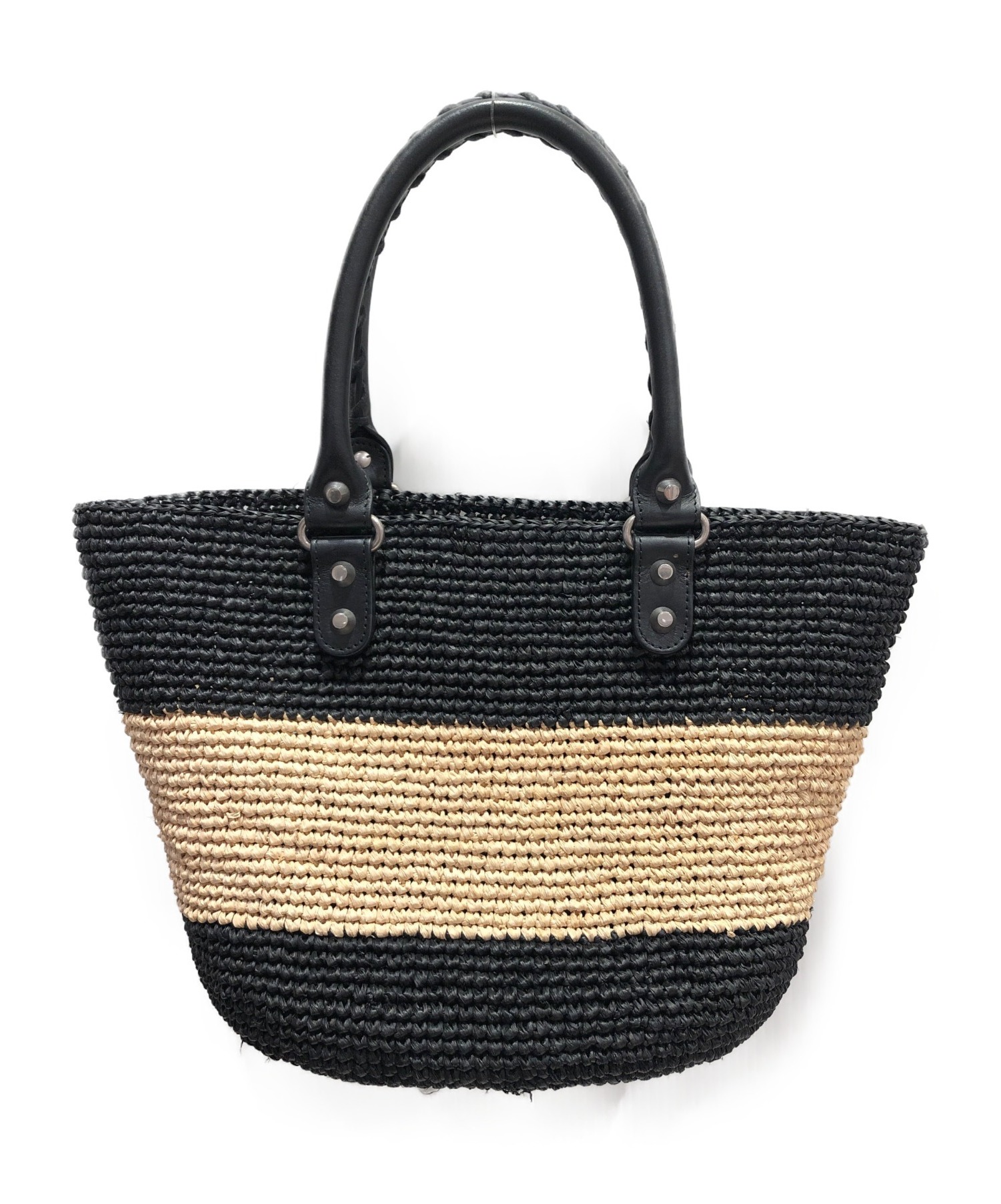 クリスマスセール限定BALENCIAGA ハンドバッグ ベージュ/ブラック pawnkawamura2_b2505-0122