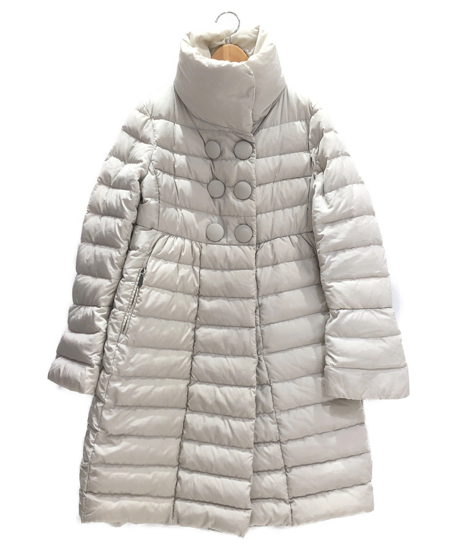 中古・古着通販】MONCLER (モンクレール) ロングダウンコート 