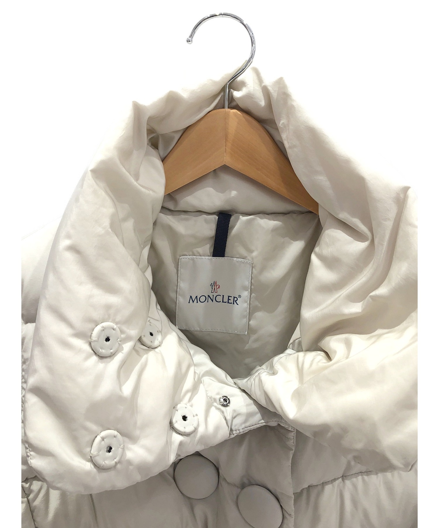 中古・古着通販】MONCLER (モンクレール) ロングダウンコート 