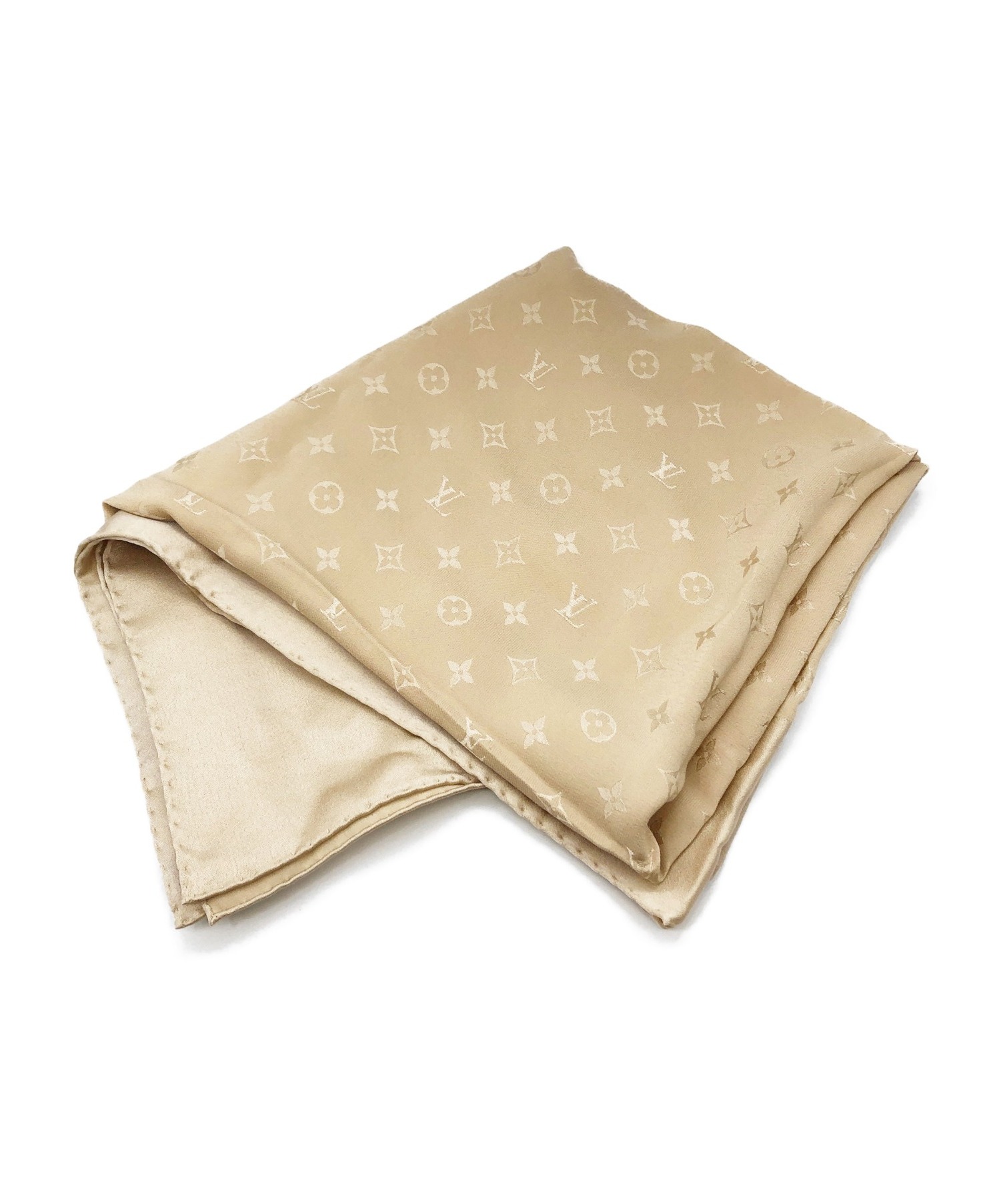 中古・古着通販】LOUIS VUITTON (ルイヴィトン) モノグラム柄スカーフ 