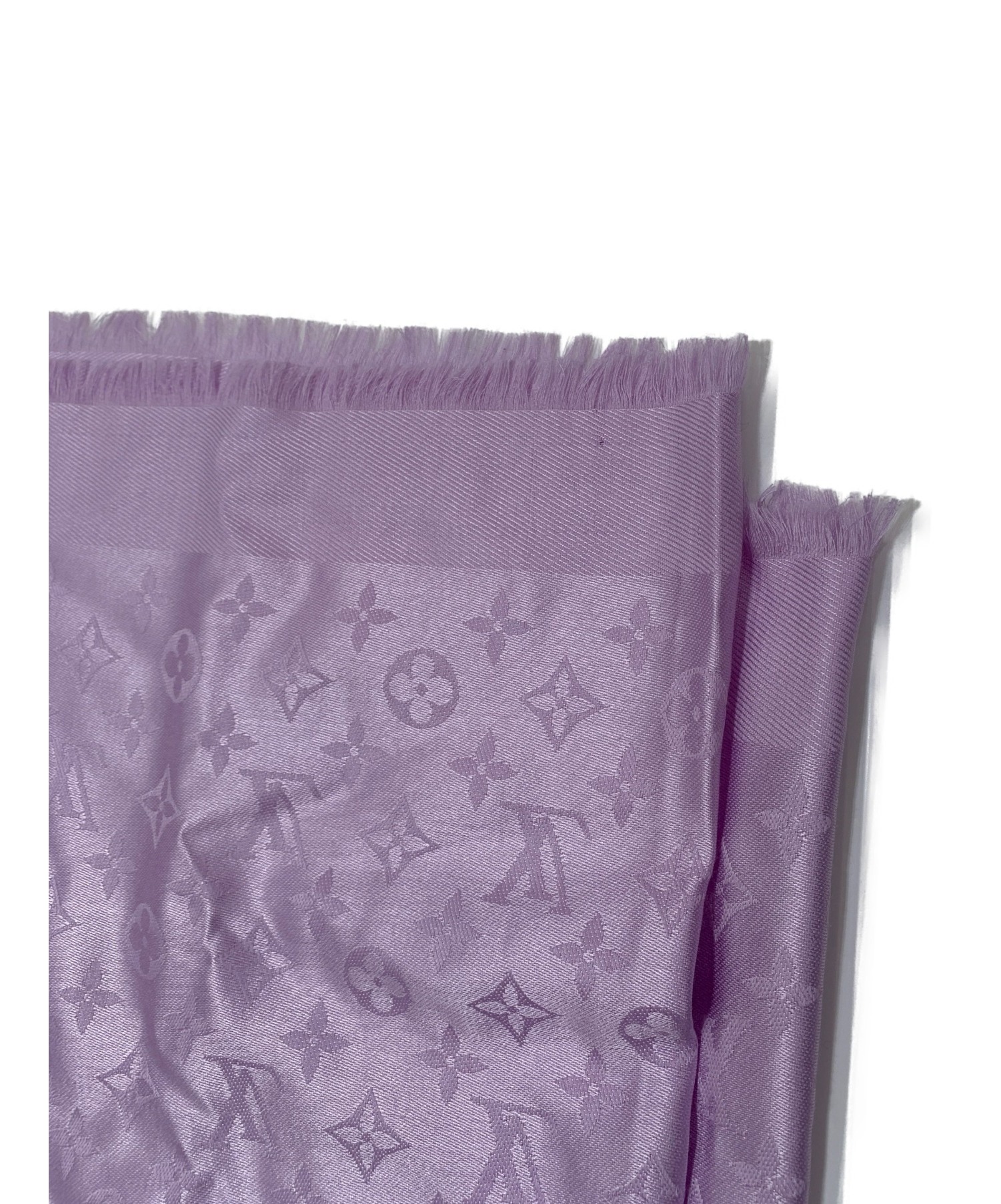 中古・古着通販】LOUIS VUITTON (ルイヴィトン) 大判ストール パープル 