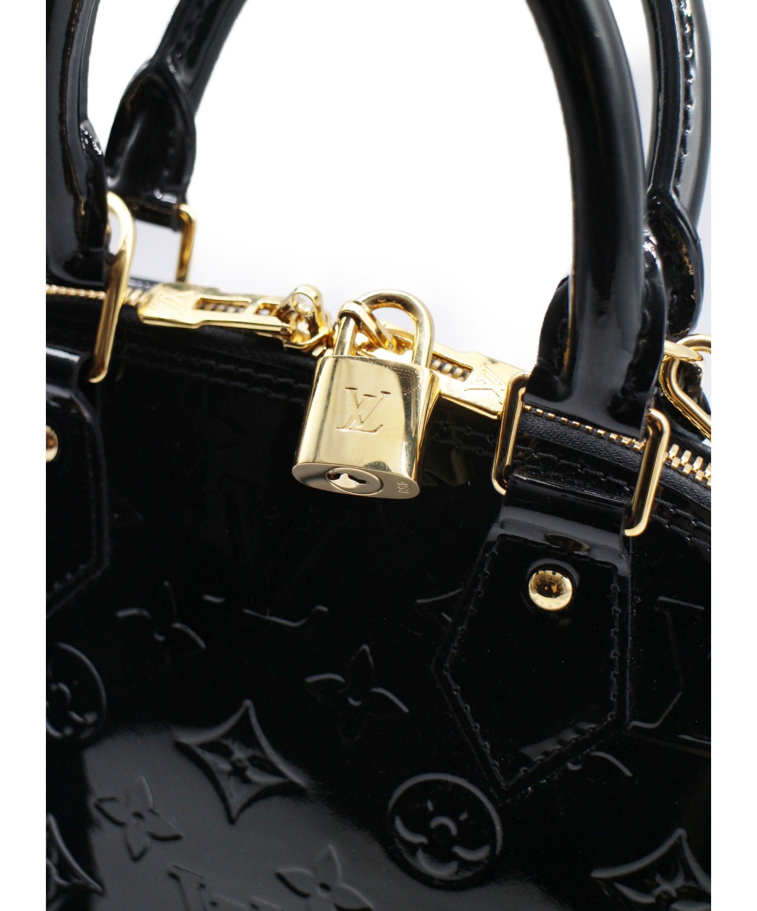 中古・古着通販】LOUIS VUITTON (ルイヴィトン) アルマBB ヴェルニ 