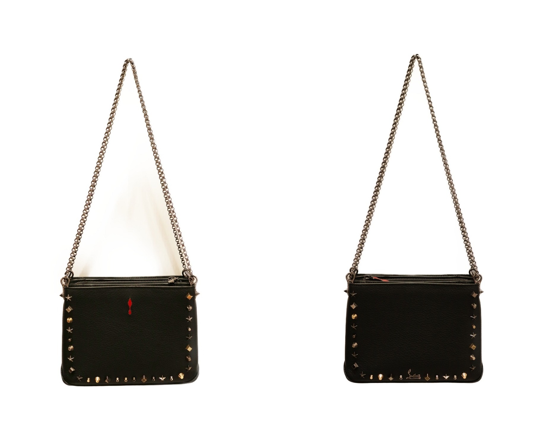 未使用 クリスチャンルブタン トリルビ ラージ ニュースタッズ　ショルダーバッグ 中古・古着通販】Christian Louboutin (クリスチャン ルブタン