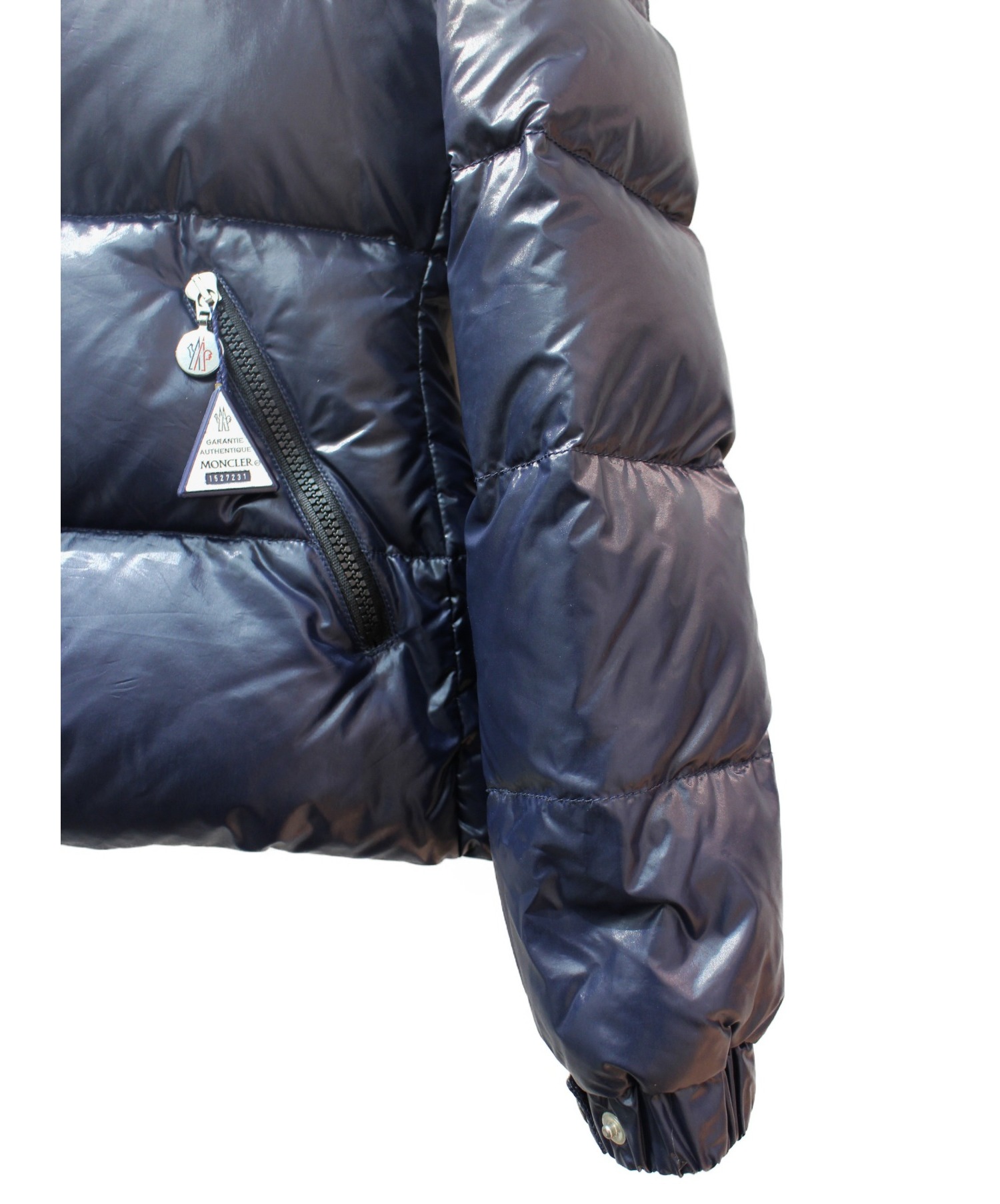 【モンクレール】BADIA ダウンジャケット 紺　L　2 フード　2way 中古・古着通販】MONCLER (モンクレール) BADYダウンジャケット